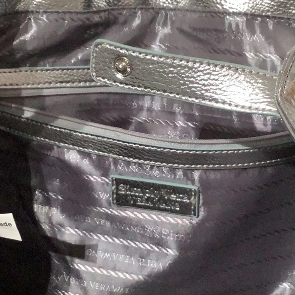 Simply Vera NWT - ice blue silver combination Bag - Picture 3 of 5